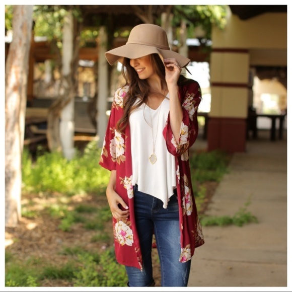 LAST ONE! Beige Boho Bow Floppy Hat - Picture 2 of 7